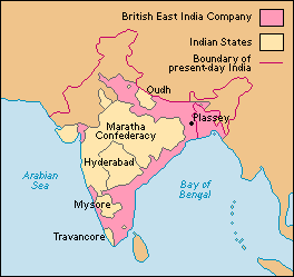 east-india-company Map