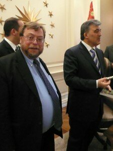 Turkish President Abdullah Gul and Wayne Madsen