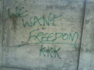 We want freedom