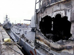damages to ships at Tripoli Port damages to ships at Tripoli Port