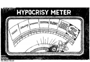 Hypocrisy Meter India, the Master Hypocrite