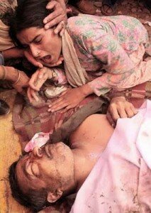 Death in Kashmir Muslim blood has no value!