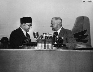 Liaqat Ali Khan with Presedent Truman Liaquat Ali Khan with President Truman