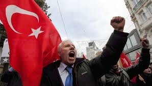 Turkey demonstrations-show of force to outside world Turkey demonstrations-show of force to outside world